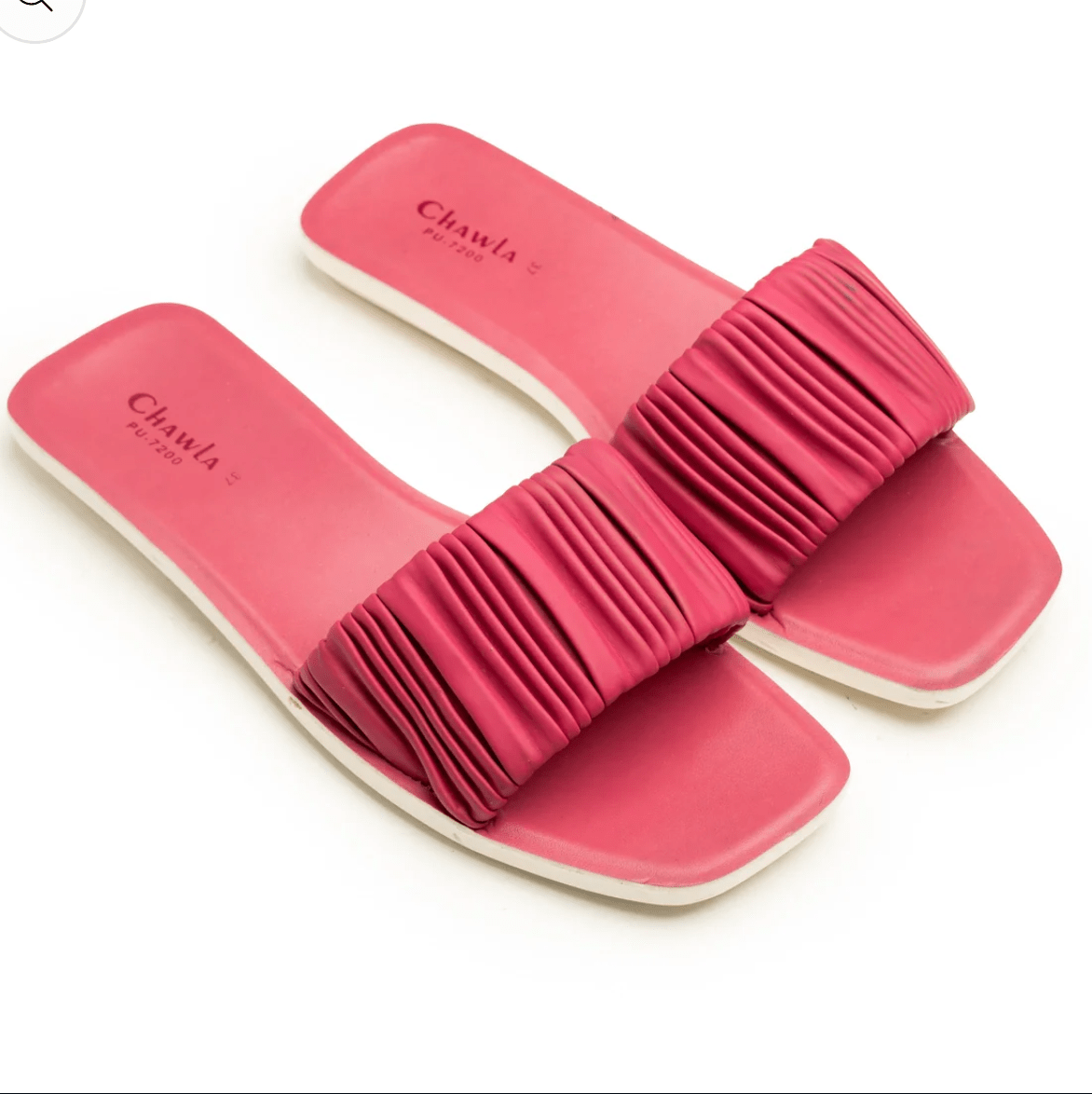 Textured flat slippers - Thousand Slippers