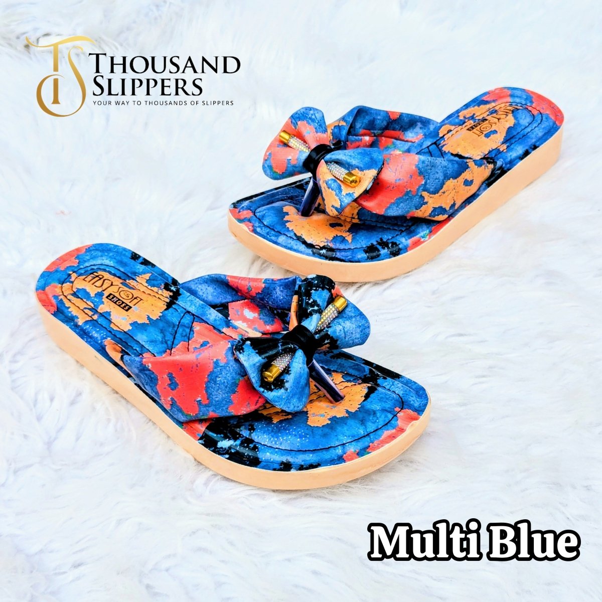 Marshmallow Cushioned flipflops - Thousand Slippers