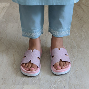 Ladies medicated Slippers for sensitive feet (Vigo Plain)