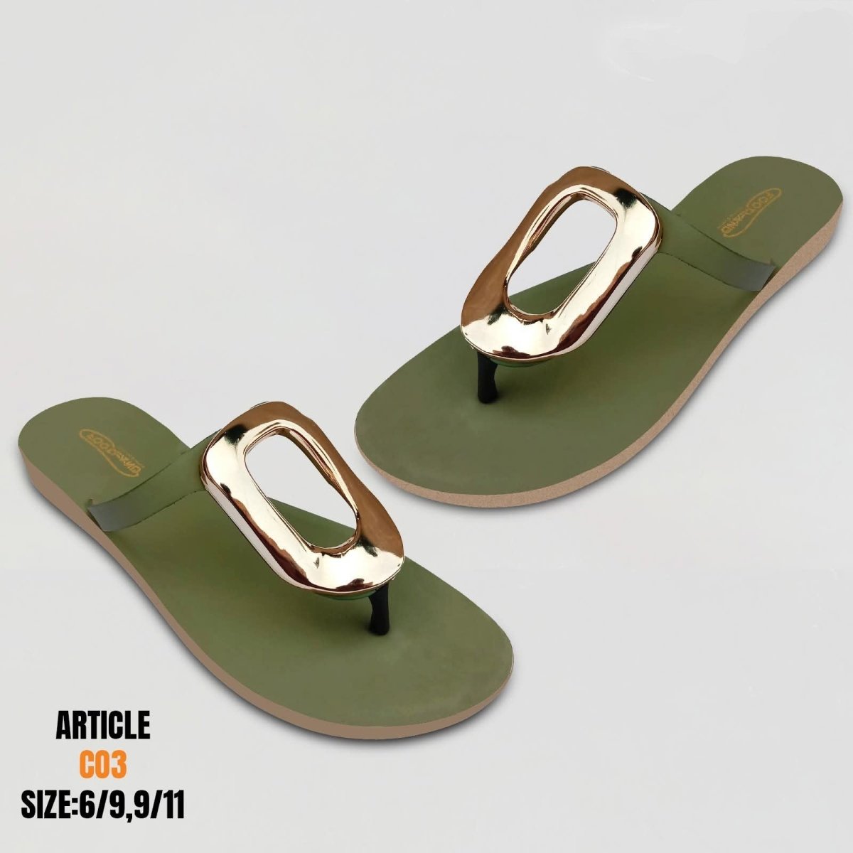 New light weight flipflops for girls (c03) - Thousand Slippers