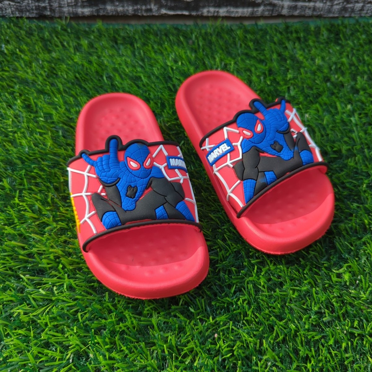 Spiderman slippers for small kids (Age 1 to 5/6 years, Random colors) - Thousand Slippers