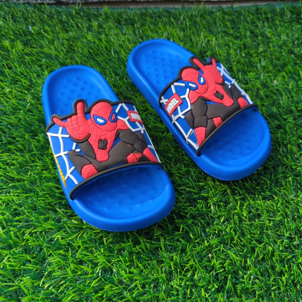 Spiderman slippers for small kids (Age 1 to 5/6 years, Random colors) - Thousand Slippers
