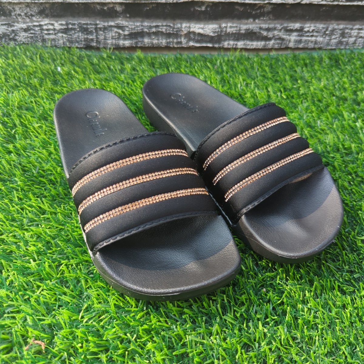 Soft waterproof medicated slides for girls (5299 mash) - Thousand Slippers