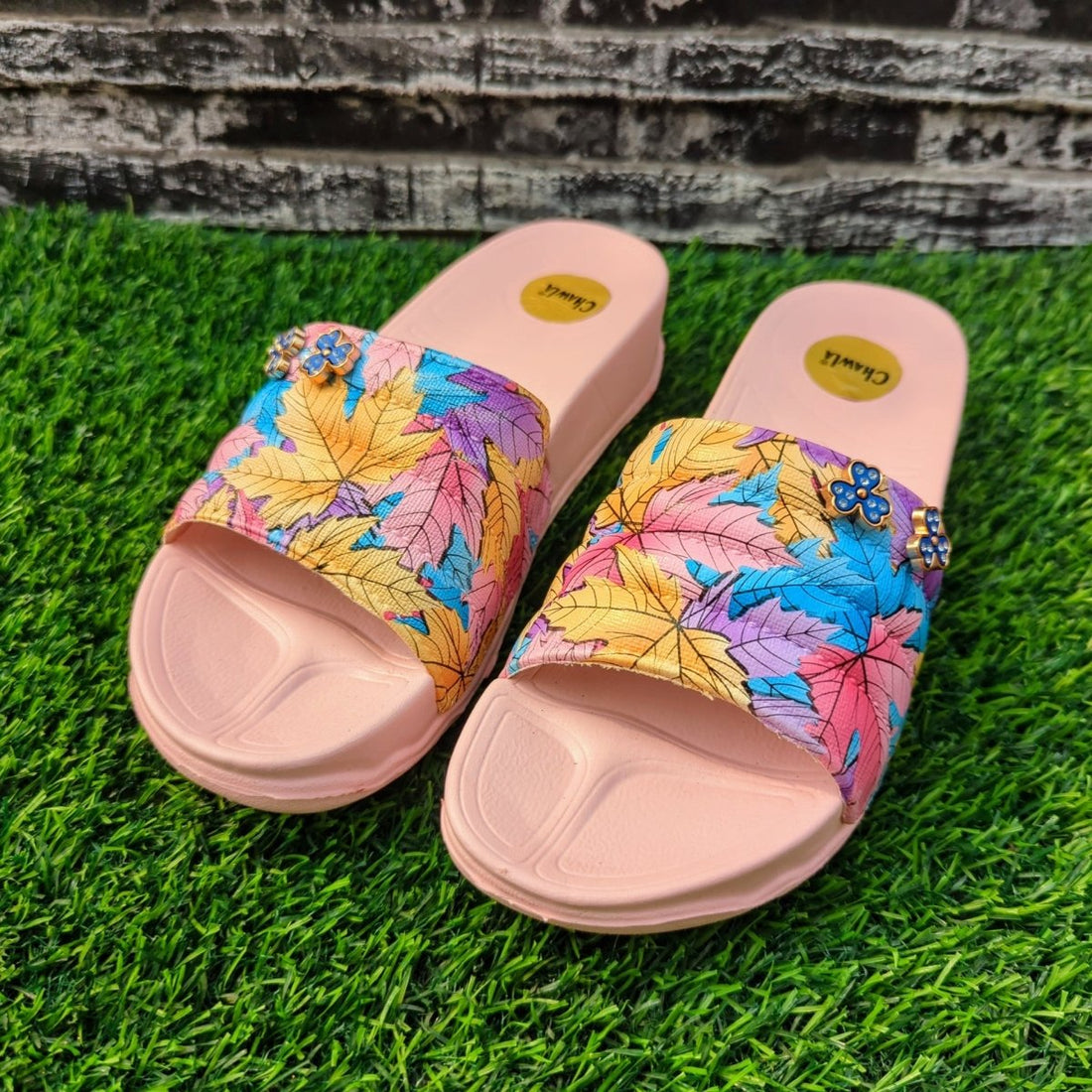 Waterproof medicated slippers for Ladies (5294) - Thousand Slippers