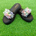 Crystal Pearl Slippers - Thousand Slippers