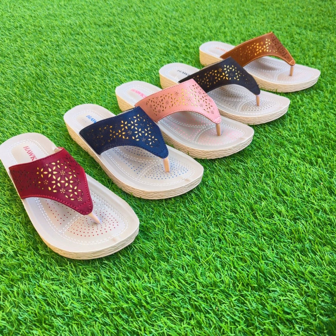 Medicated flip flops (s36) - Thousand Slippers