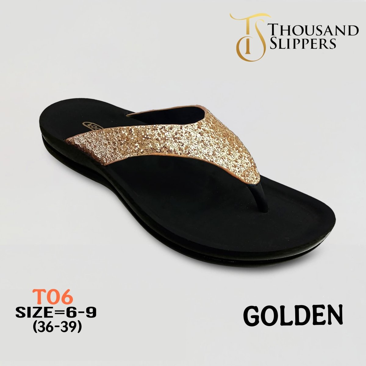 Glimmer medicated flipflops (t06) - Thousand Slippers