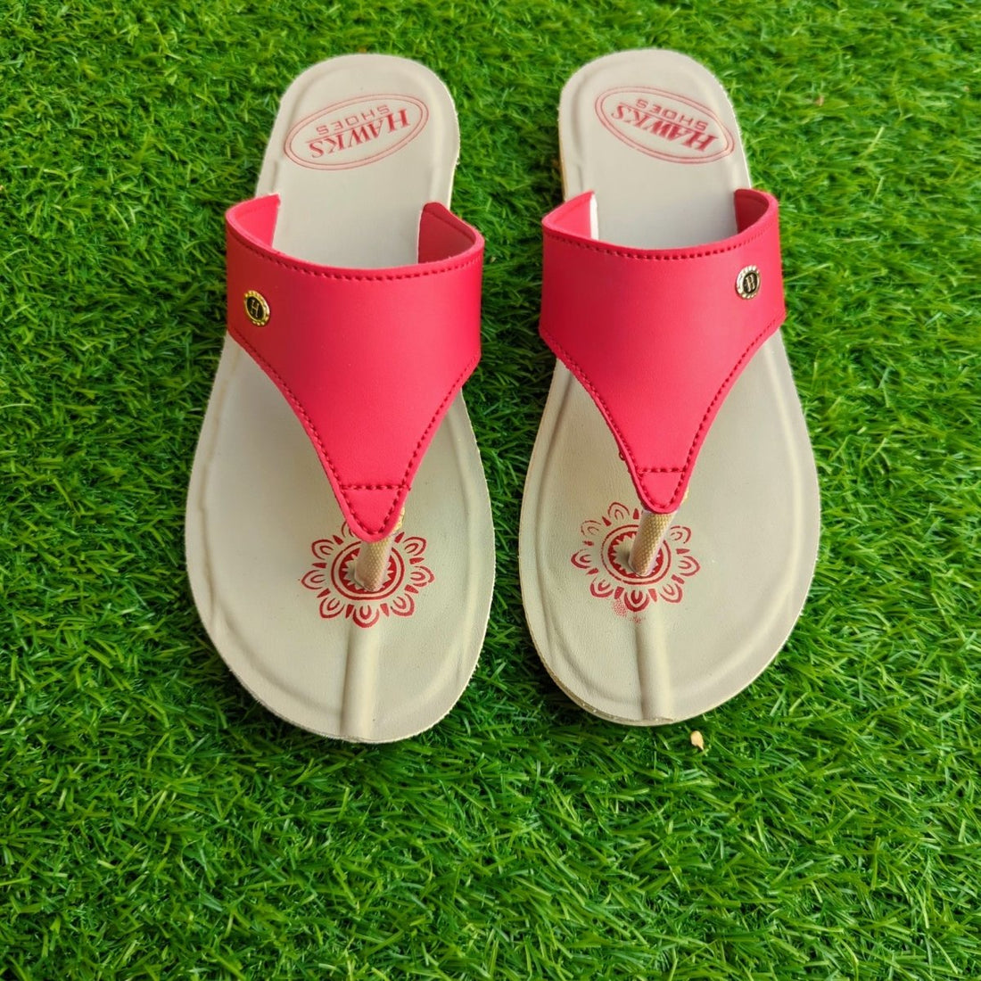 Soft easy flip flops for ladies (hawks) - Thousand Slippers