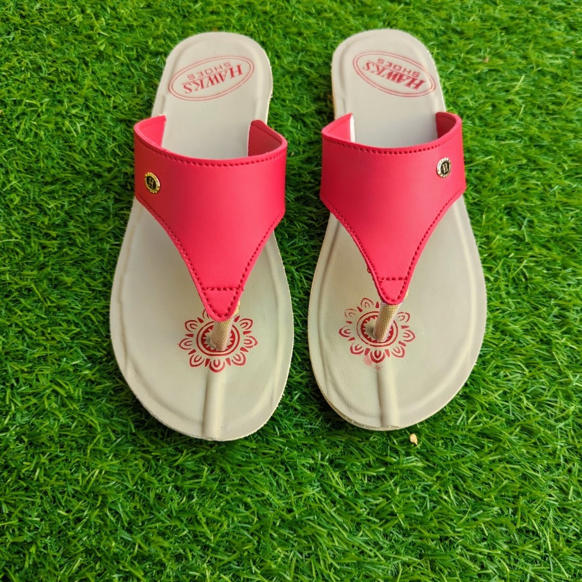 Soft easy flip flops for ladies (hawks) - Thousand Slippers