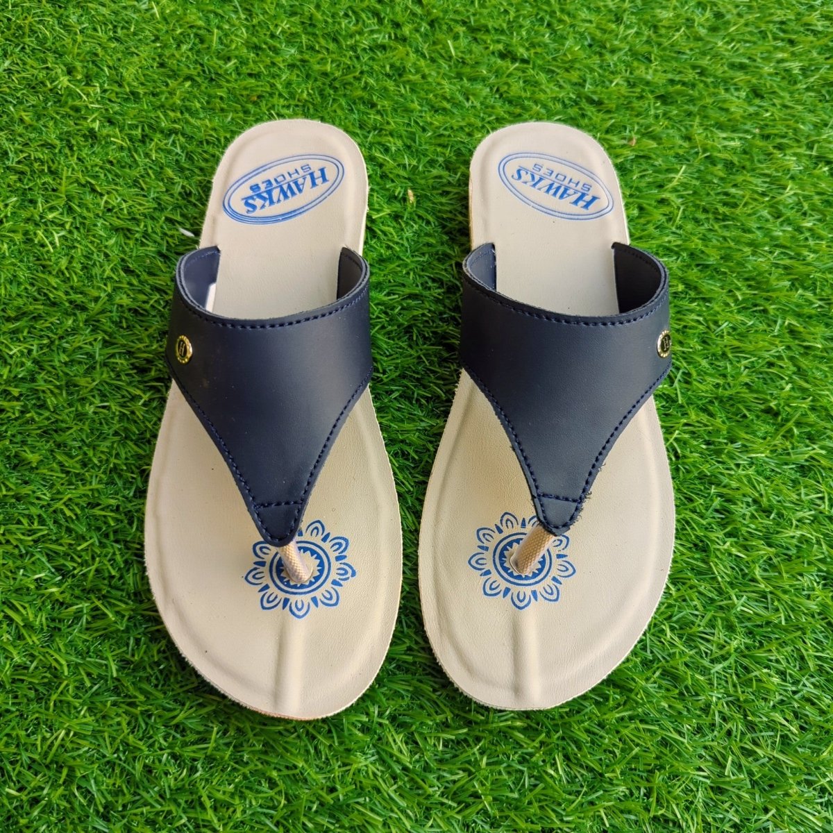 Soft easy flip flops for ladies (hawks) - Thousand Slippers