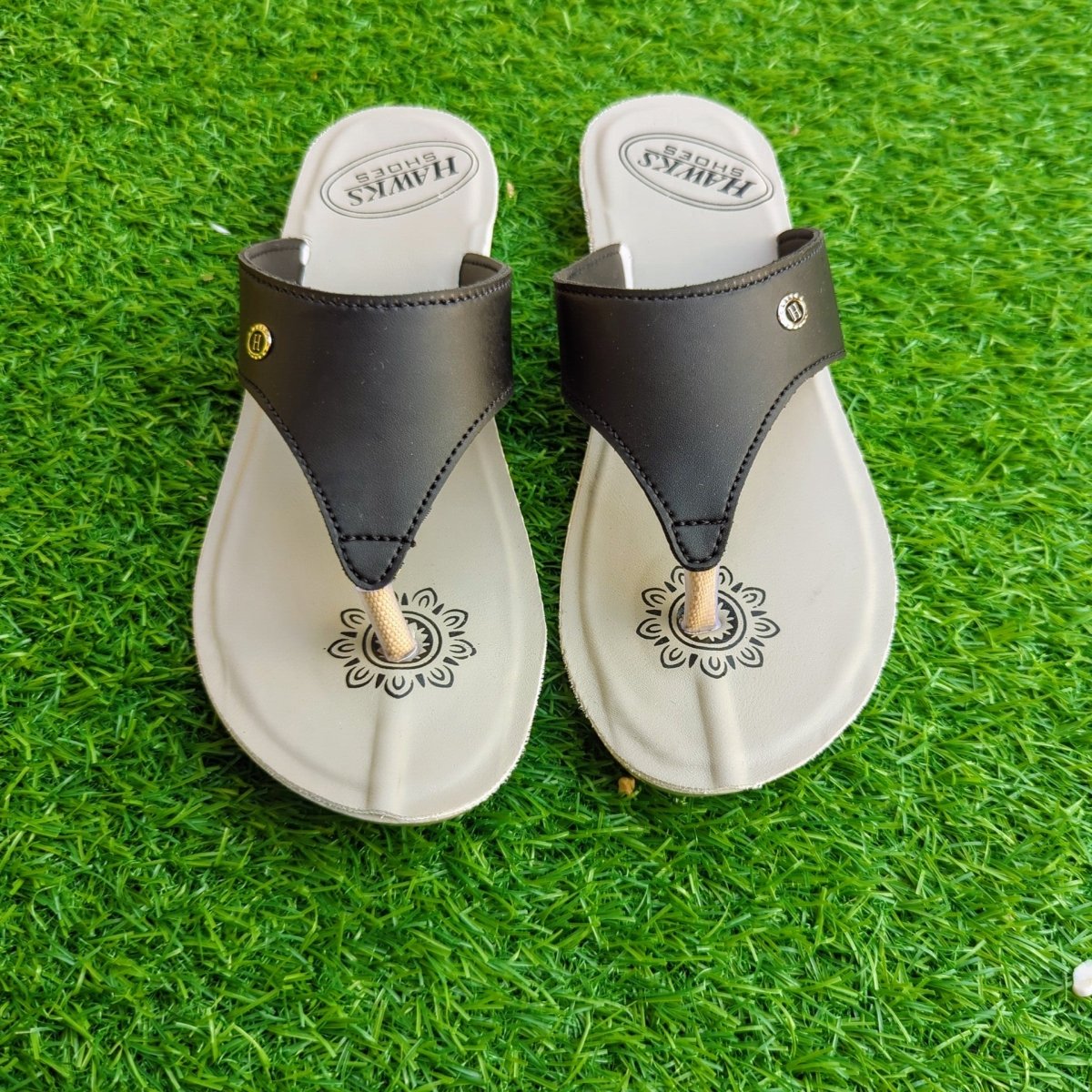 Soft easy flip flops for ladies (hawks) - Thousand Slippers