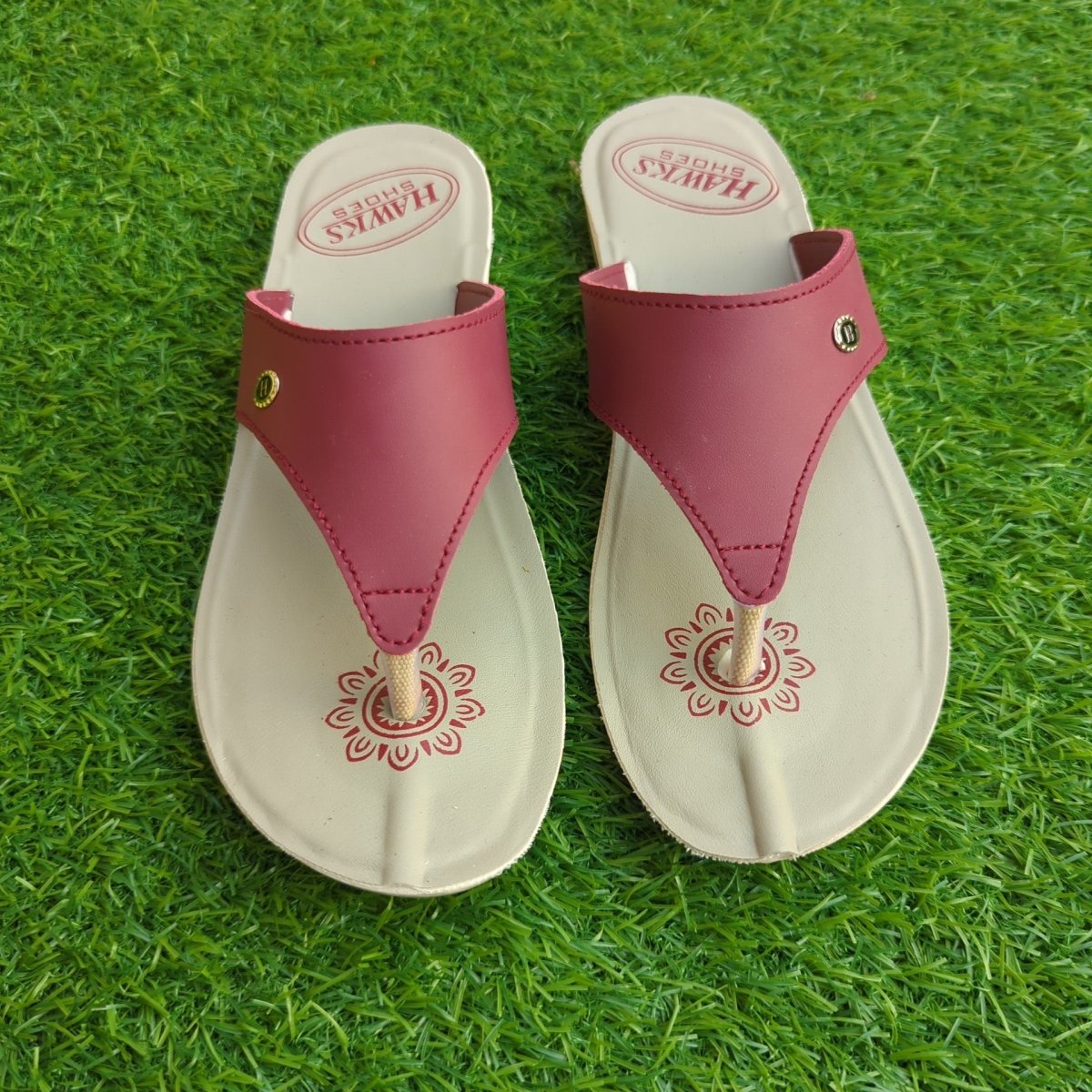 Soft easy flip flops for ladies (hawks) - Thousand Slippers