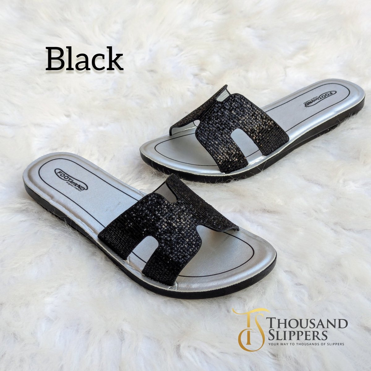 Fancy Feet medicated slippers for ladies (d3) - Thousand Slippers