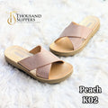 Stylish pu slippers for females (k2) - Thousand Slippers