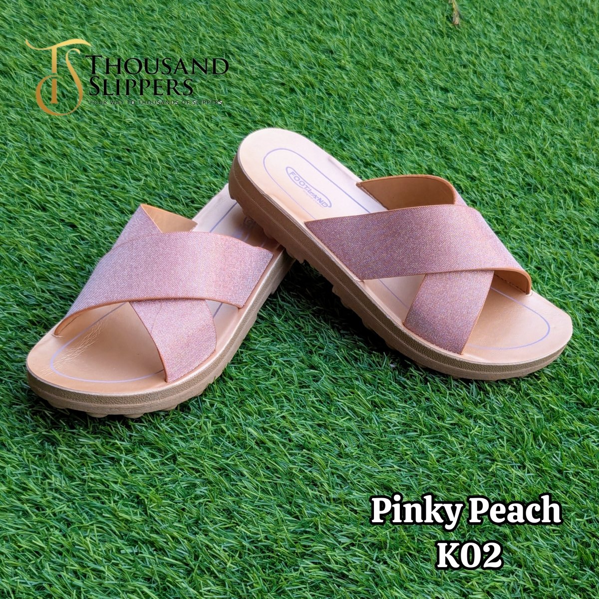 Stylish pu slippers for females (k2) - Thousand Slippers