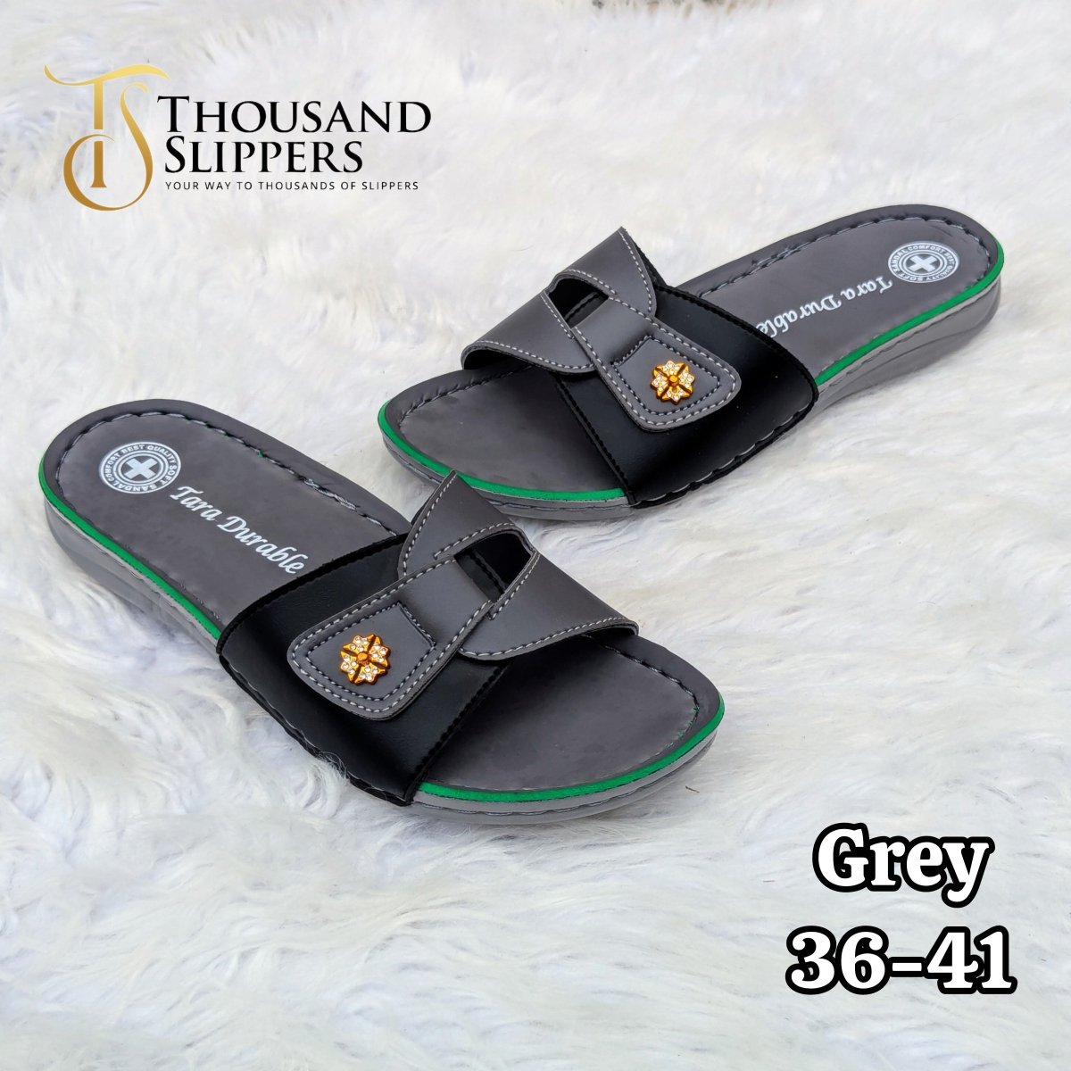 Irani Medicated Slippers (Tara) - Thousand Slippers