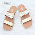 Dotted bows slides (Posh) - Thousand Slippers