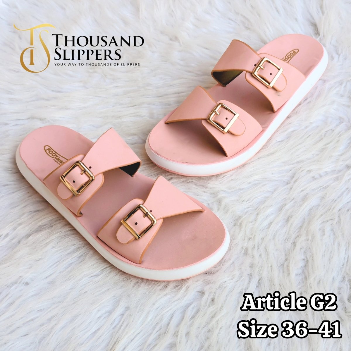 Sky Walk Medicated Slides for females (G2) - Thousand Slippers