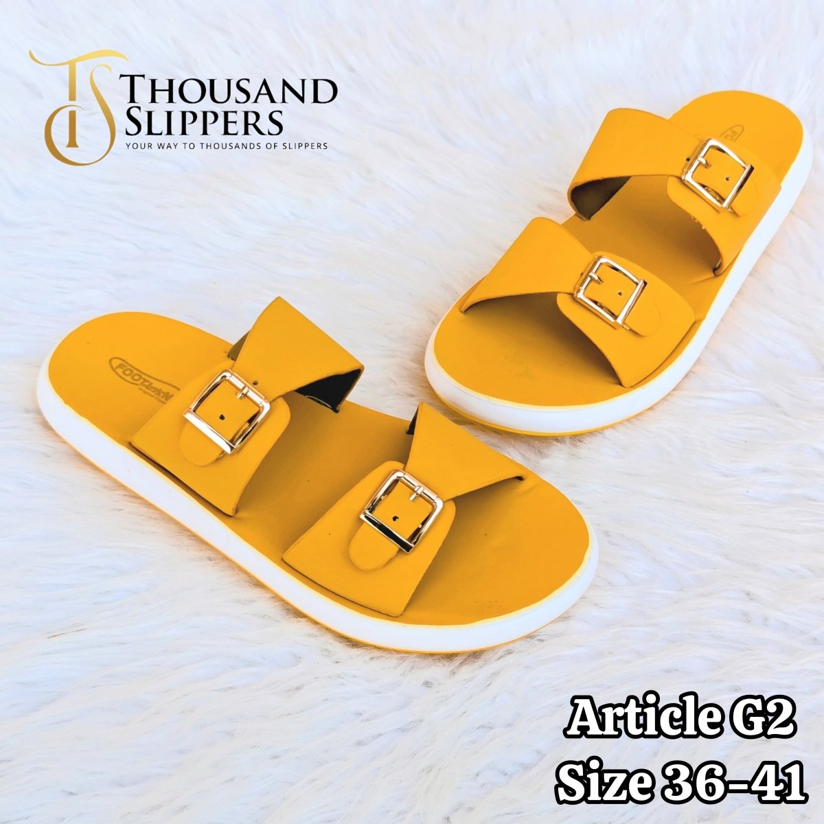 Sky Walk Medicated Slides for females (G2) - Thousand Slippers