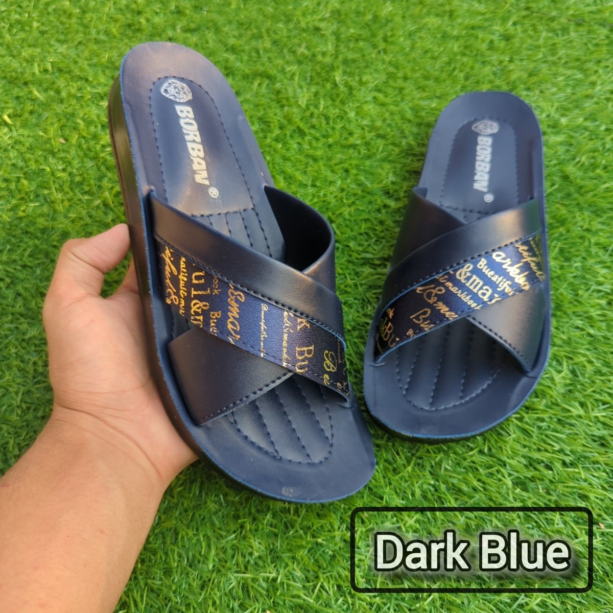 Medicated Calligraphy Slippers (t87) - Thousand Slippers
