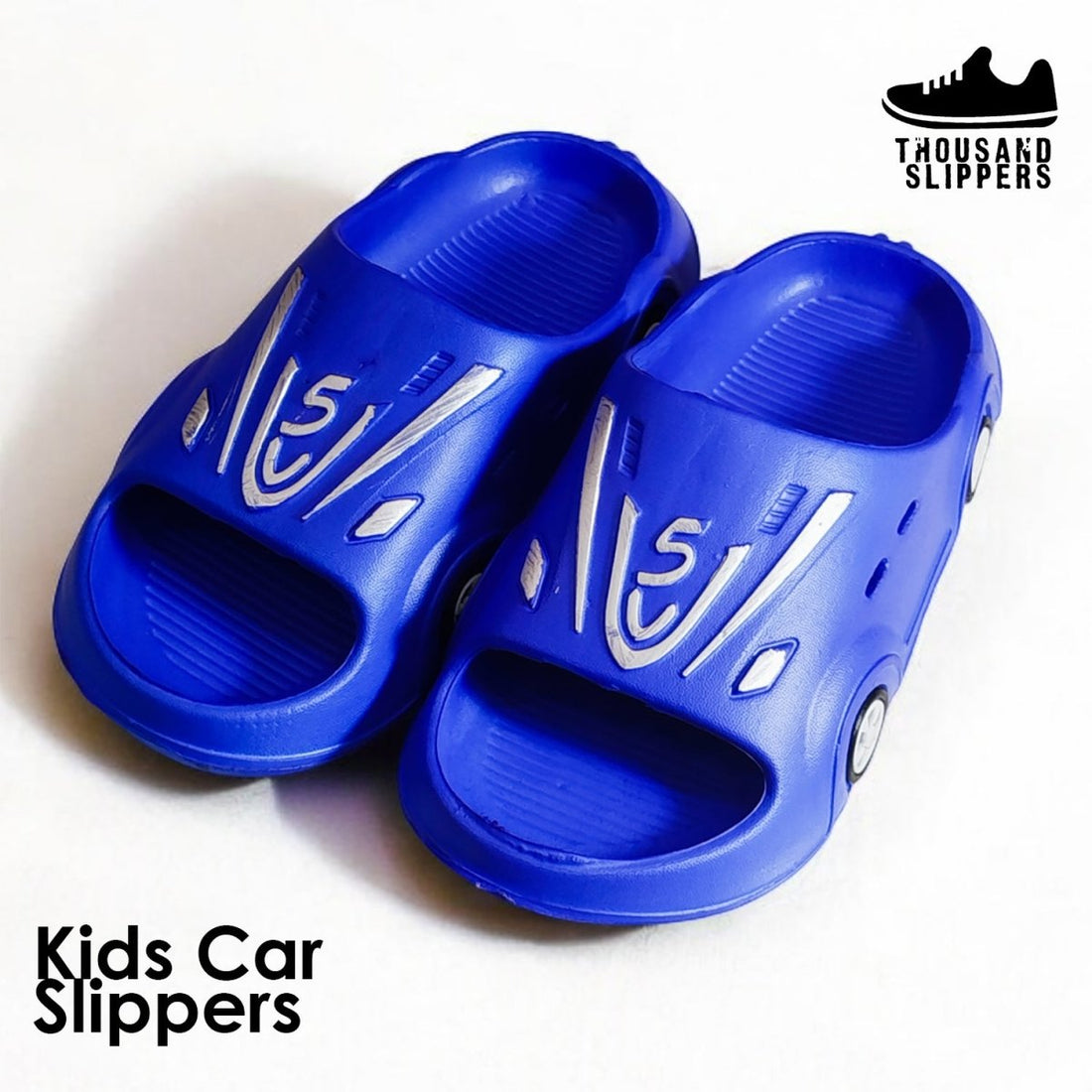 Kids soft waterproof car slippers (Any random color) - Thousand Slippers