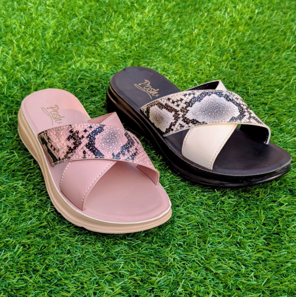 Cobra medicated slippers - Thousand Slippers