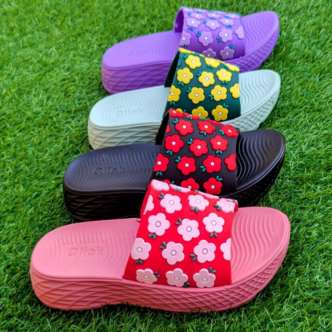 Comfy click slippers for females (g06) - Thousand Slippers