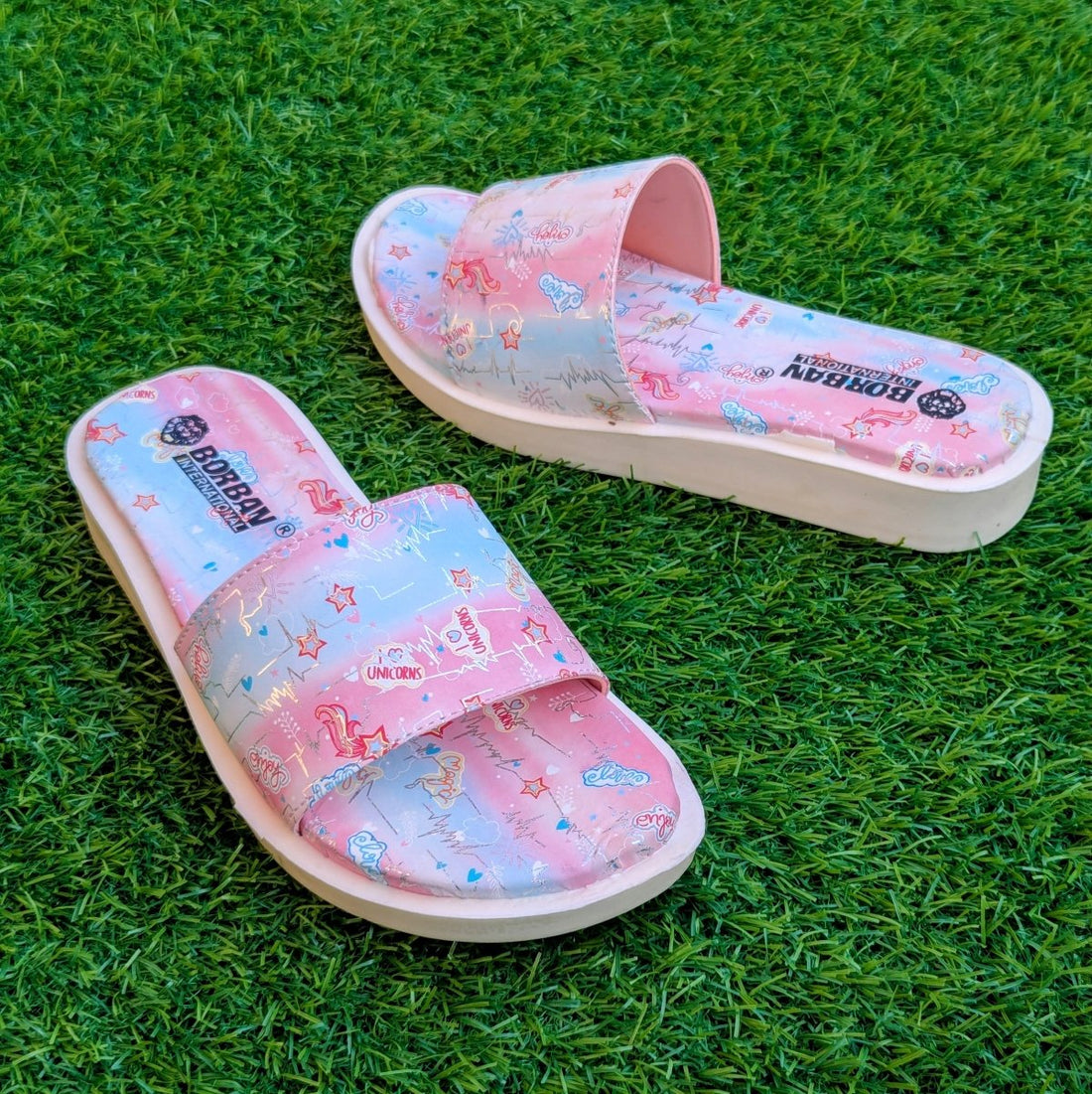 Stylish pinky women slippers (a41) - Thousand Slippers