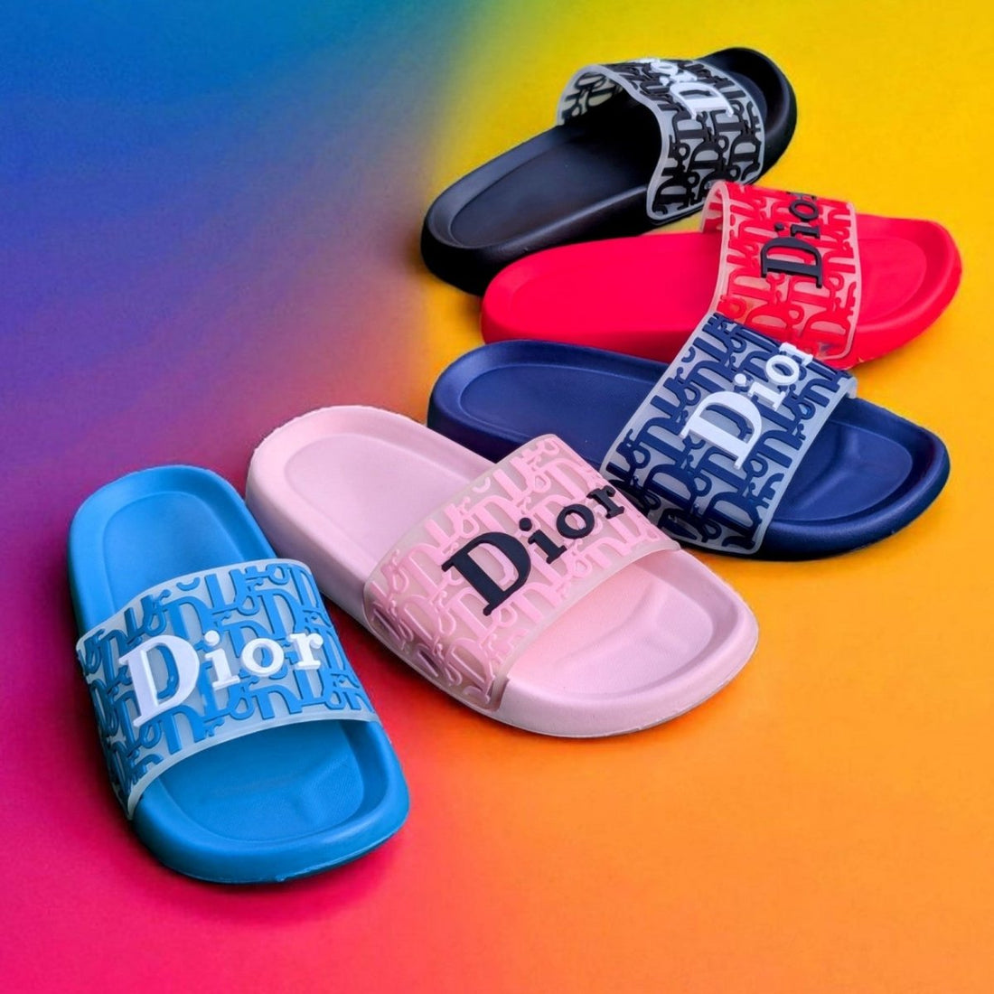Dior medicated Slides - Thousand Slippers