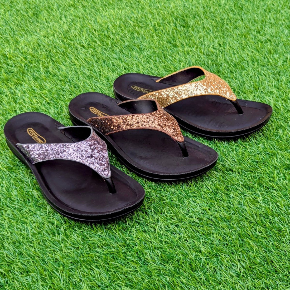 Glimmer medicated flipflops (t06) - Thousand Slippers