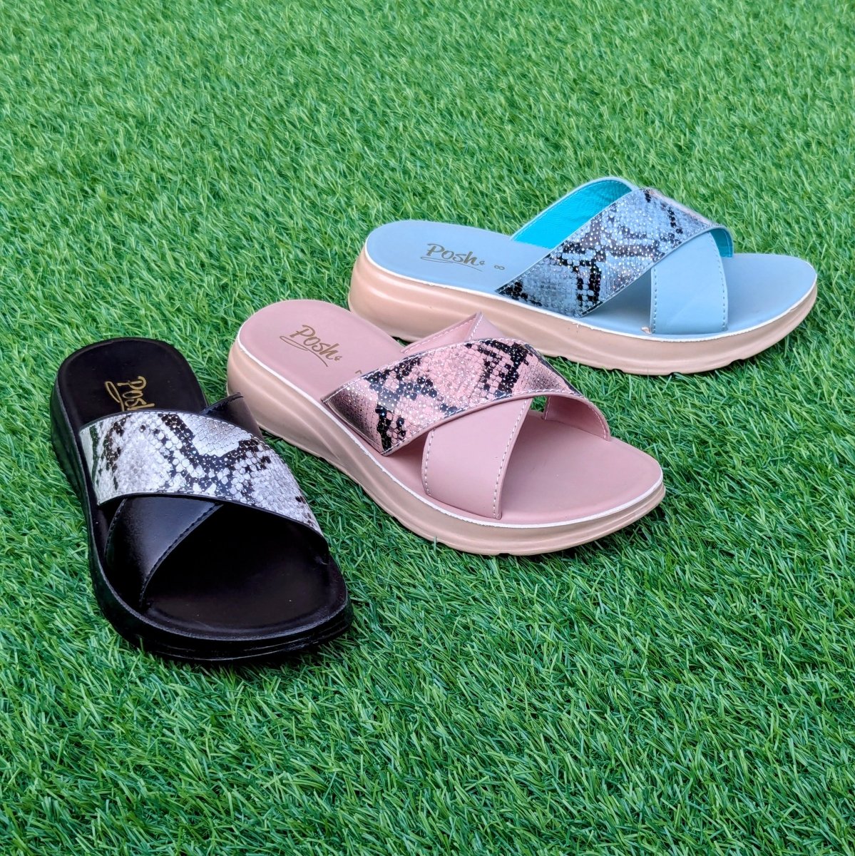 Cobra medicated slippers - Thousand Slippers