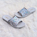 Floral bloom slides (f3) - Thousand Slippers