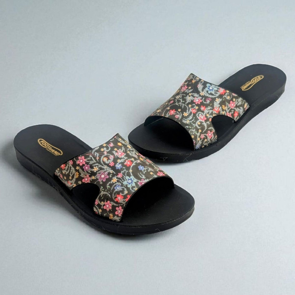 Floral bloom slides (f3) - Thousand Slippers
