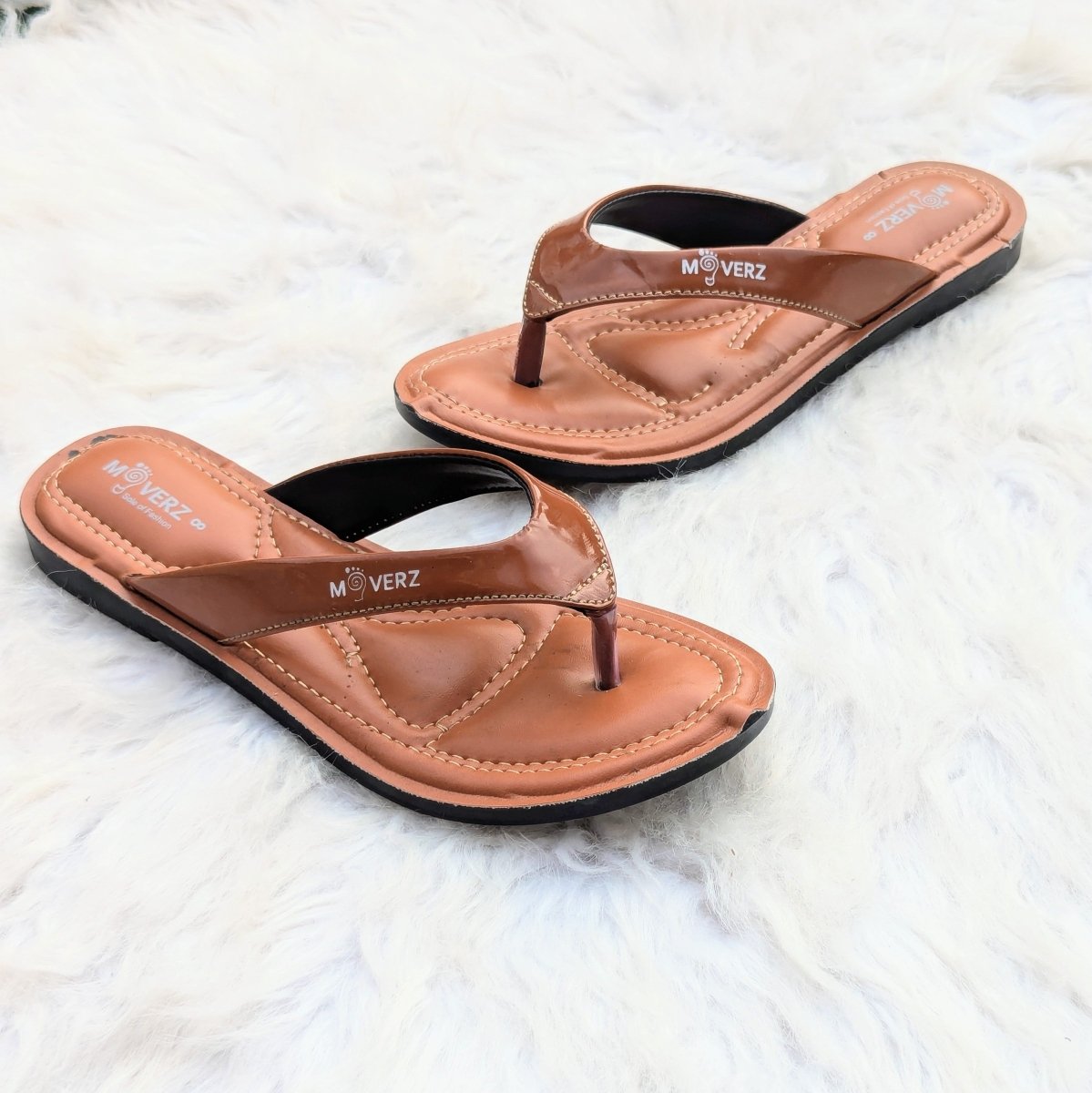 Medicated waterproof cushioned flip flops (c04) - Thousand Slippers