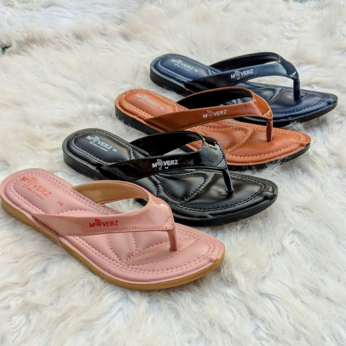 Medicated waterproof cushioned flip flops (c04) - Thousand Slippers