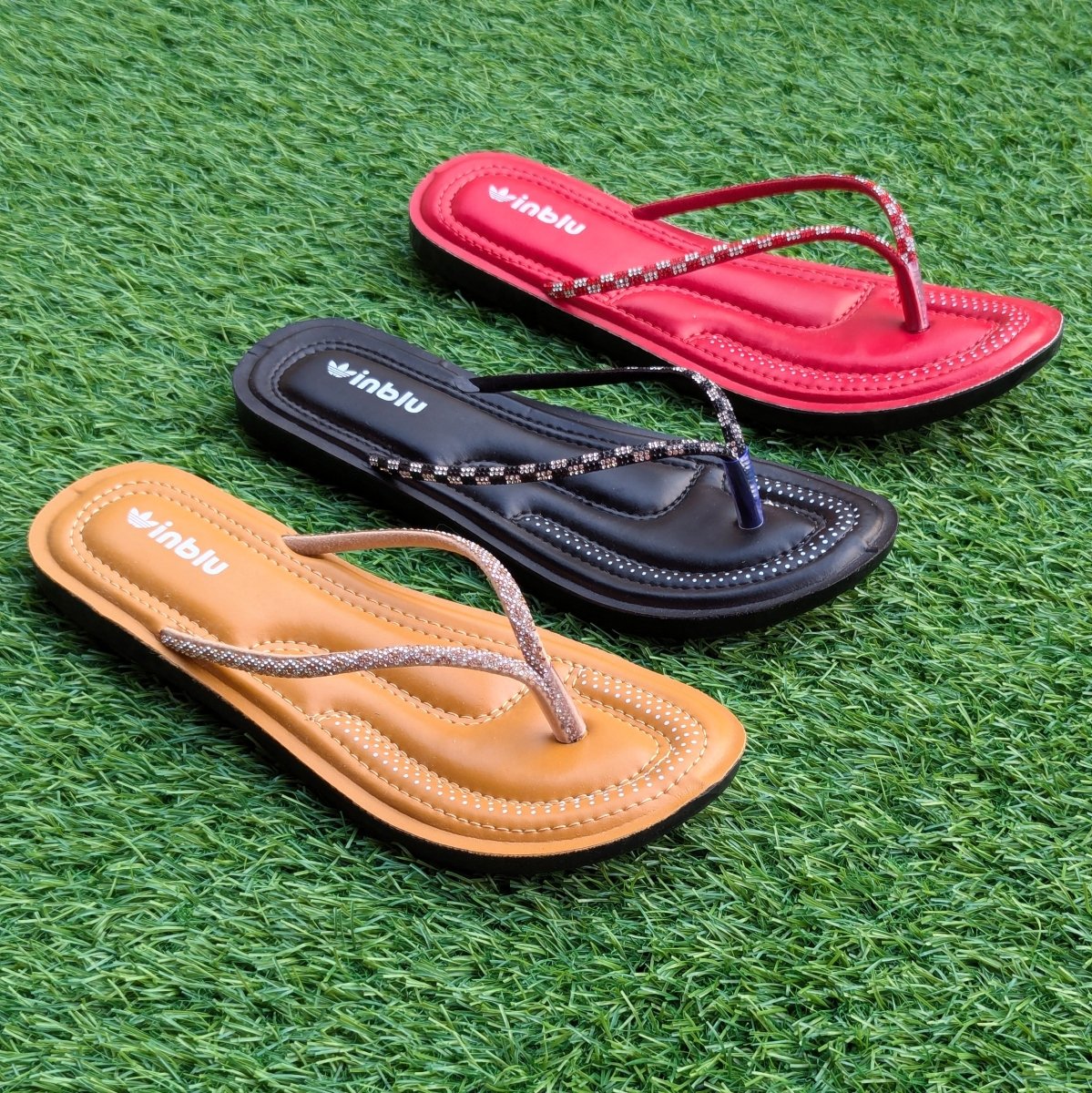 Casual waterproof comfy flipflops (Inblu) - Thousand Slippers