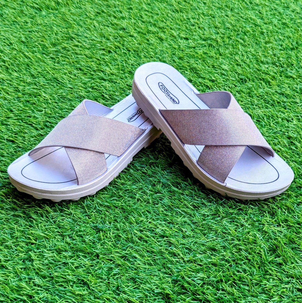 Stylish pu slippers for females (k2) - Thousand Slippers