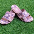 Floral charm slippers (Posh) - Thousand Slippers