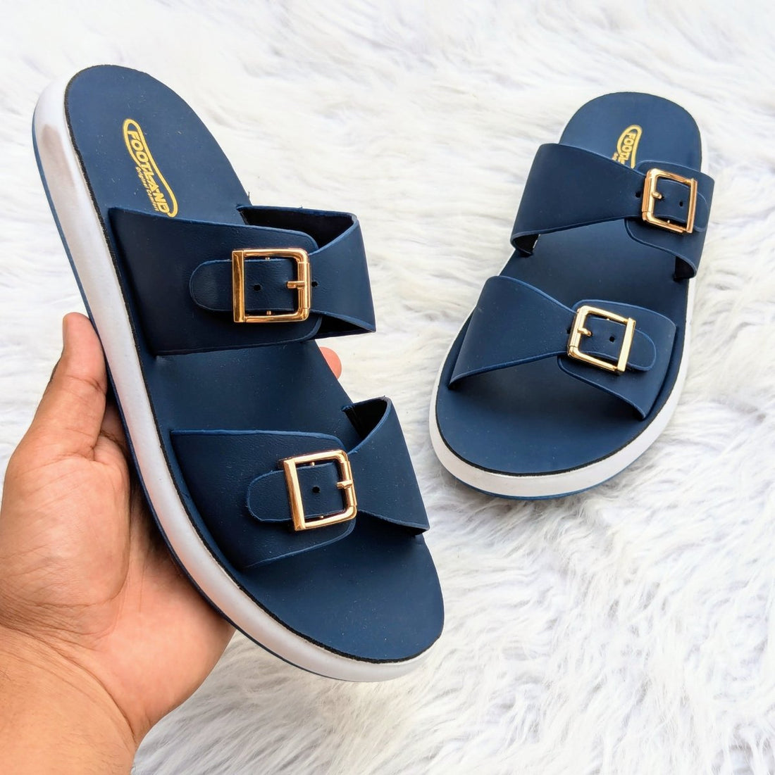 Sky Walk Medicated Slides for females (G2) - Thousand Slippers