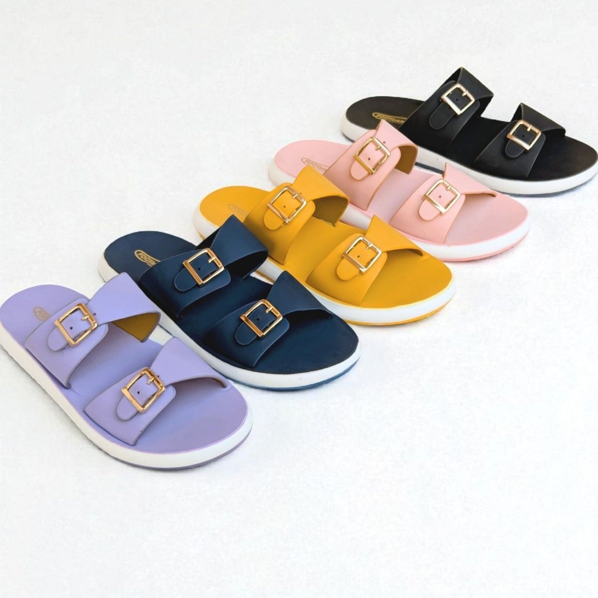 Sky Walk Medicated Slides for females (G2) - Thousand Slippers