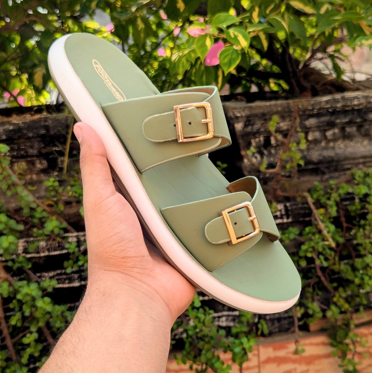 Sky Walk Medicated Slides for females (G2) - Thousand Slippers