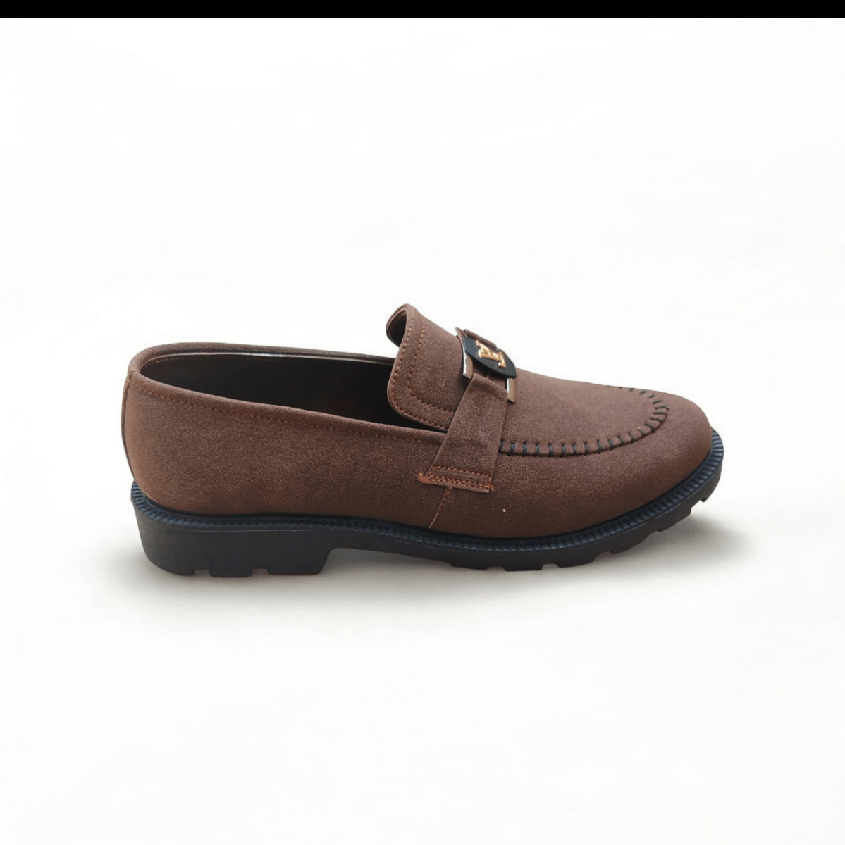 Brown loafer moza shoes for men - Thousand Slippers