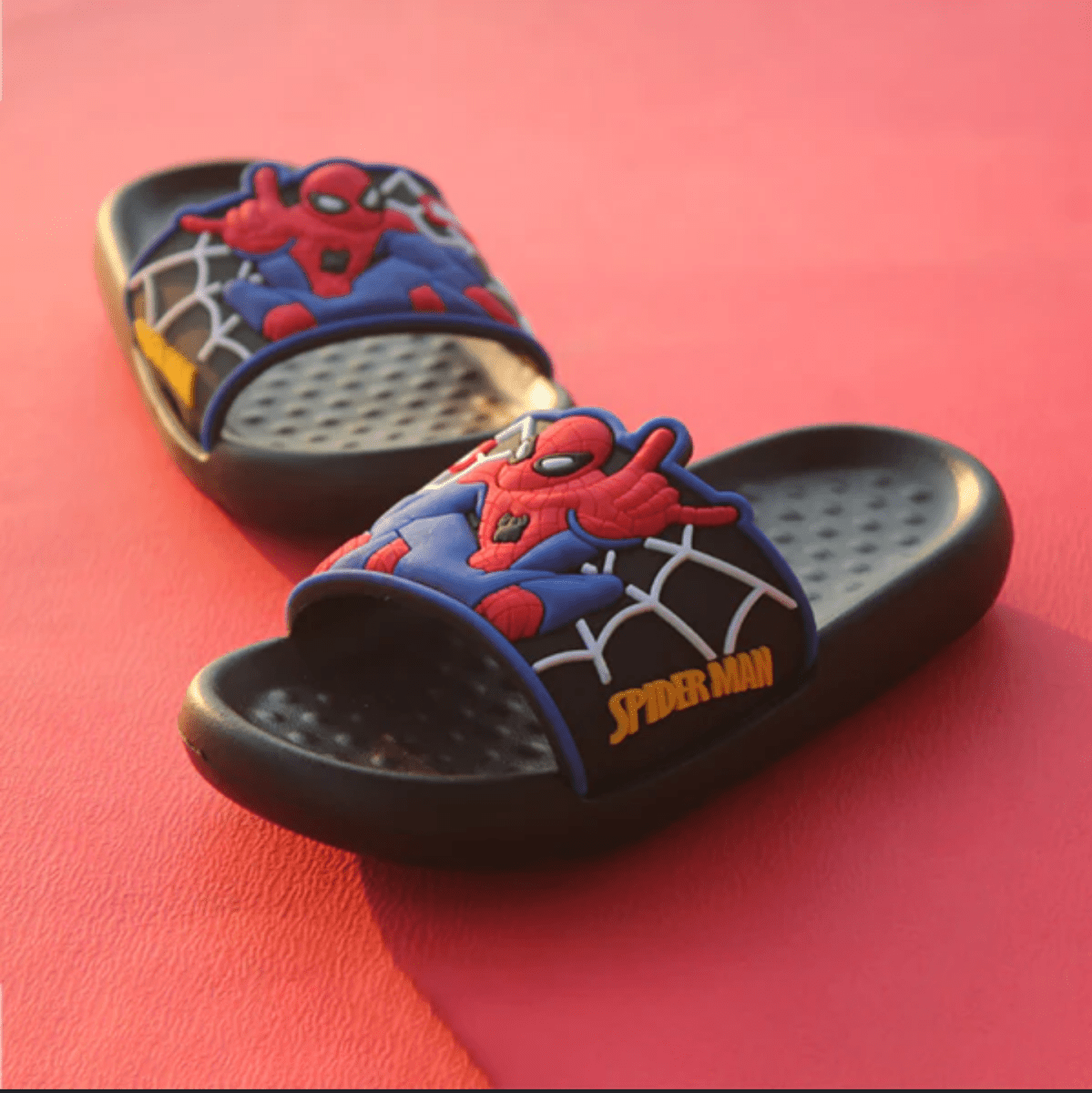 Spiderman slippers for small kids (Age 1 to 5/6 years, Random colors) - Thousand Slippers