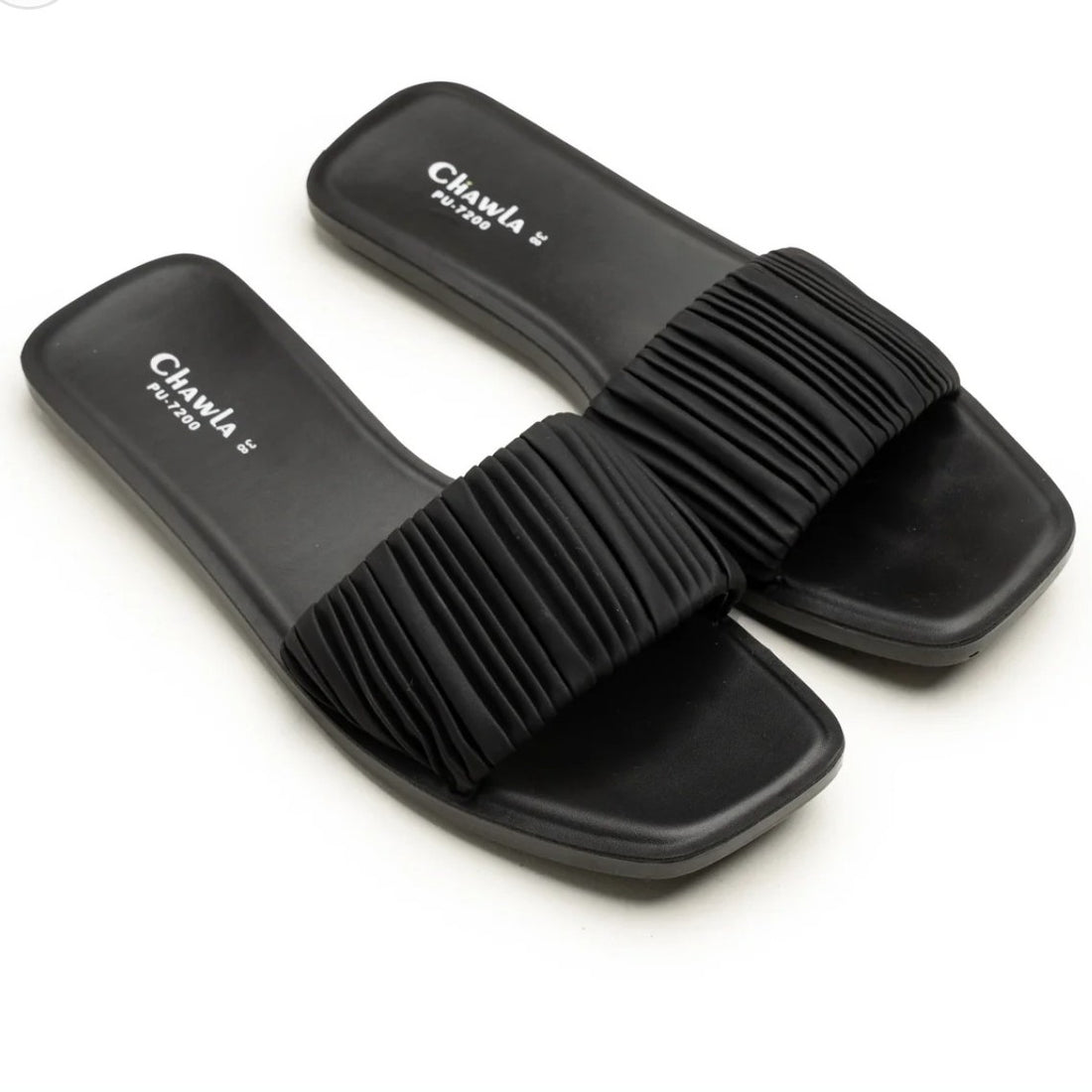 Textured flat slippers - Thousand Slippers
