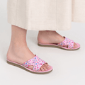 Floral bloom slides (f3) - Thousand Slippers