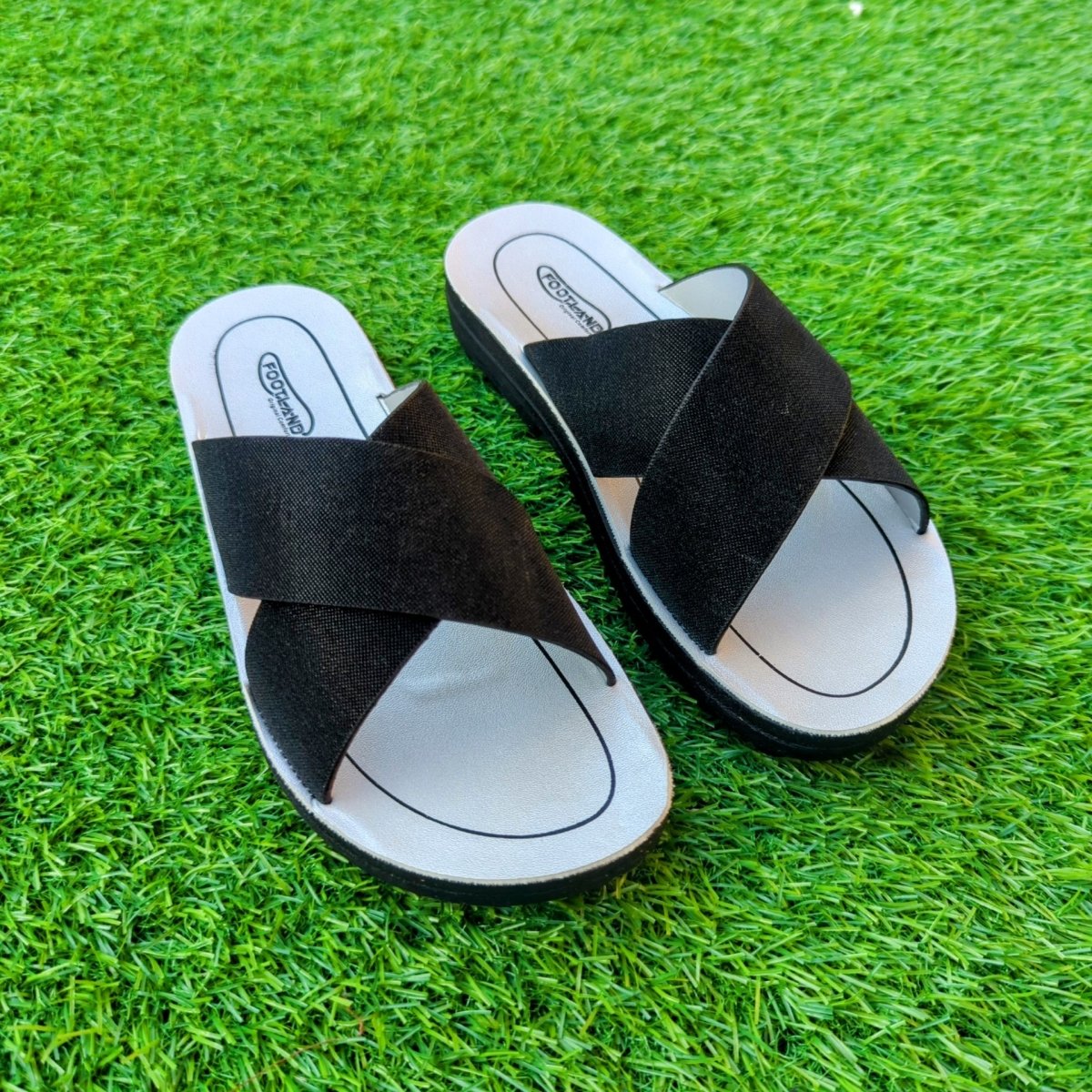 Stylish pu slippers for females (k2) - Thousand Slippers
