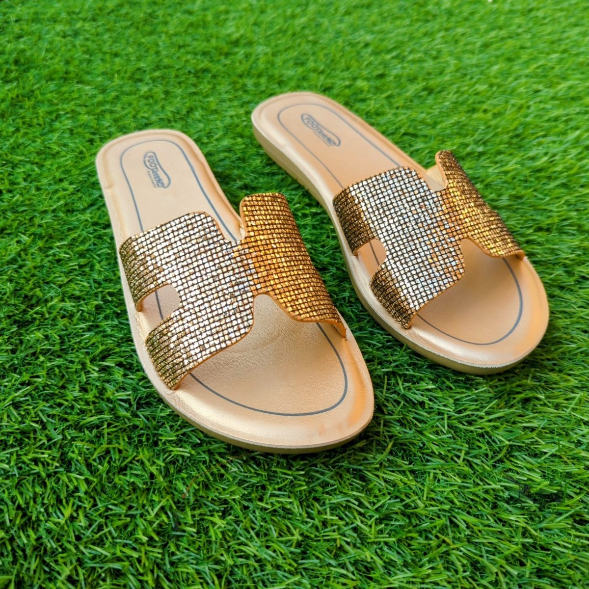 Fancy Feet medicated slippers for ladies (d3) - Thousand Slippers