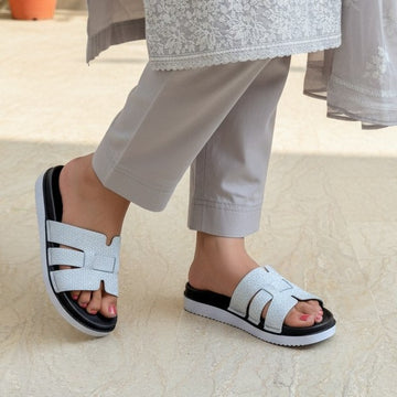 Ladies medicated slippers for sensitive feets (Vigo Cut)