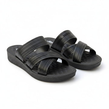 Cross Straps Fancy Slipper for Females [(Clearance Sale 43% Off (S2)]
