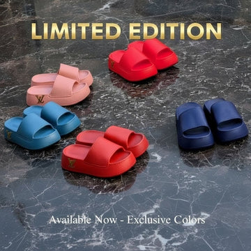 Comfortable Platform Sliders [LV273] Clearance Sale